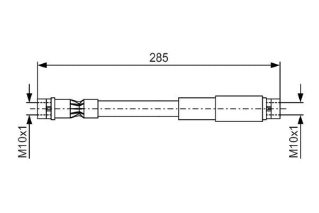 Bosch 1987476406 Brake Hose - 5