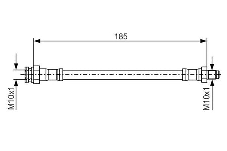 Bosch 1987476416 Brake Hose - 5