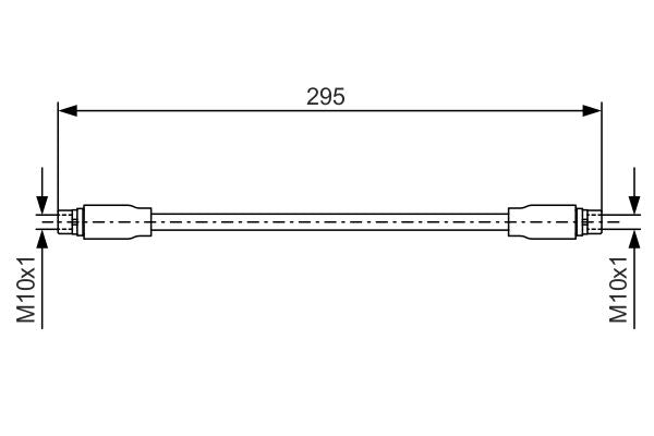 Bosch 1987476717 Brake Hose - 5