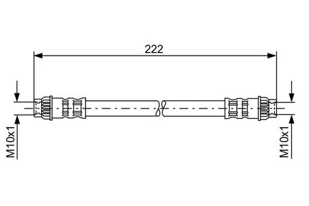 Bosch 1987476914 Brake Hose - 5