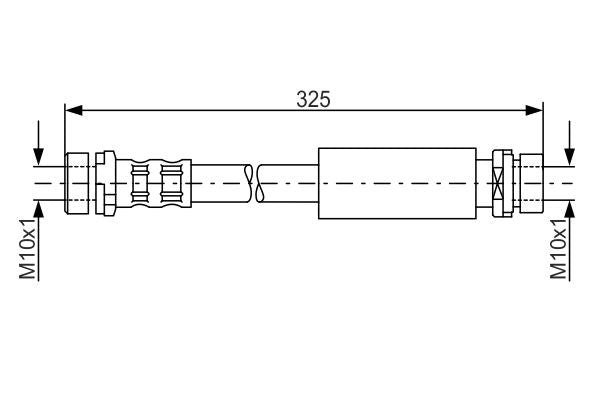 Bosch 1987476994 Brake Hose - 1