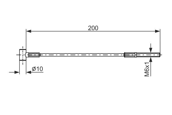 Bosch 1987477979 Cable Pull, parking brake - 5