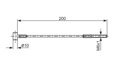 Bosch 1987477979 Cable Pull, parking brake - 5