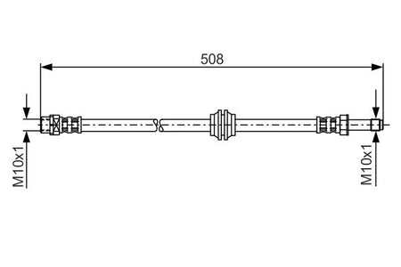 Bosch 1987481331 Brake Hose - 5