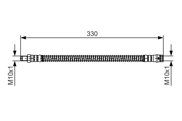Bosch 1987481394 Brake Hose - 5