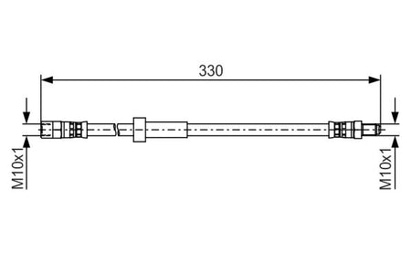 Bosch 1987481493 Brake Hose - 5