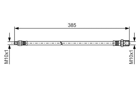 Bosch 1987481510 Brake Hose - 5