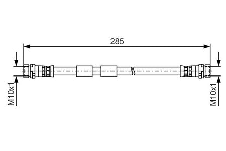 Bosch 1987481522 Brake Hose - 5