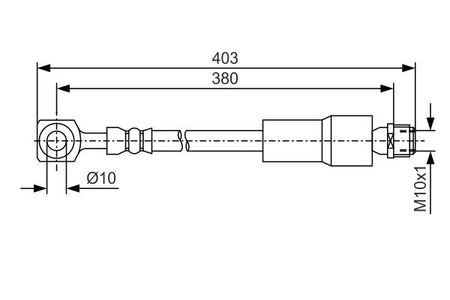 Bosch 1987481545 Brake Hose - 5