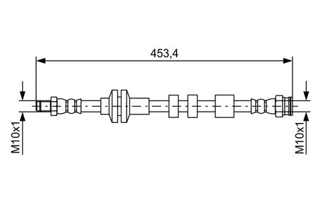 Bosch 1987481574 Brake Hose - 1