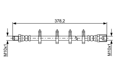 Bosch 1987481847 Brake Hose - 5