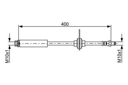 Bosch 1987481944 Brake Hose - 5