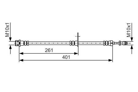 Bosch 1987481980 Brake Hose - 5