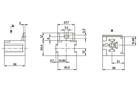 Bosch 3334485008 Relay Socket - 6
