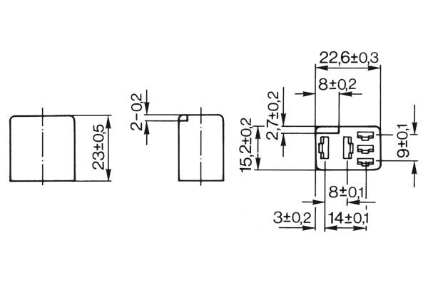 Bosch 3334485046 Relay Socket - 6