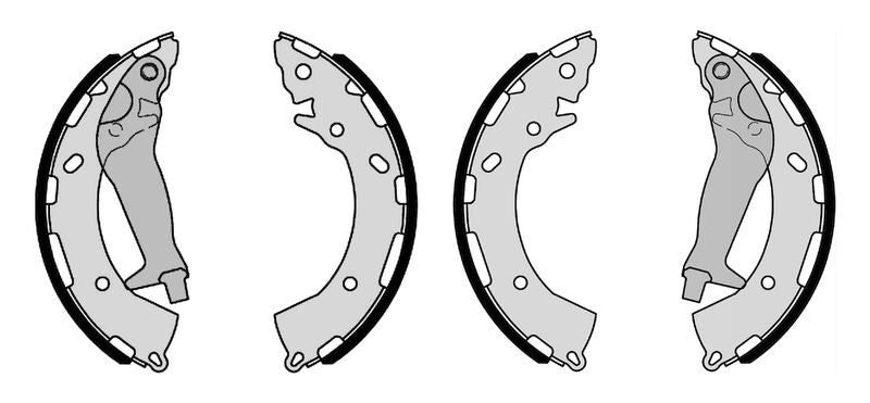 Bosch F026008023 Brake Shoe Set - 5