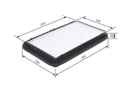Bosch F026400001 Air Filter - 1