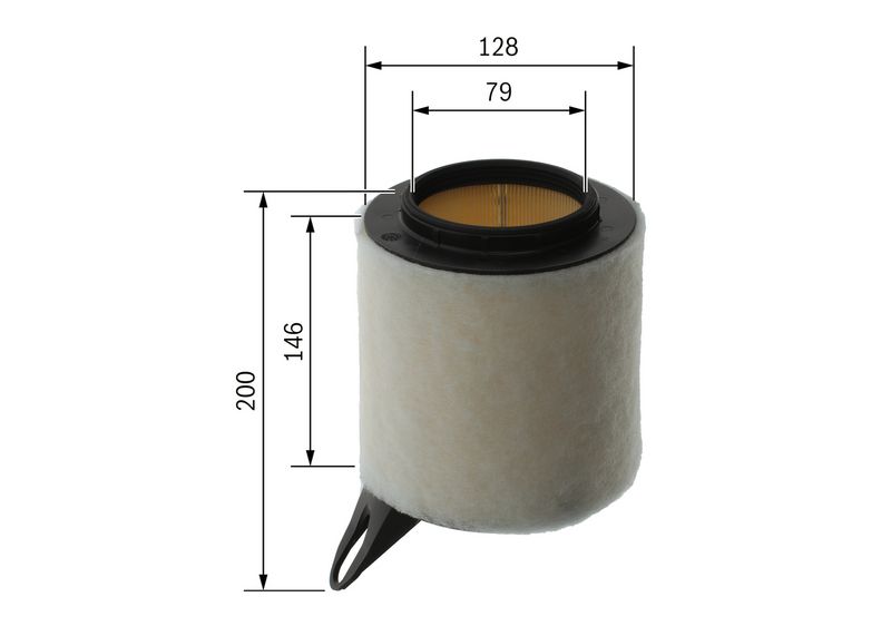 Bosch F026400018 Air Filter - 1