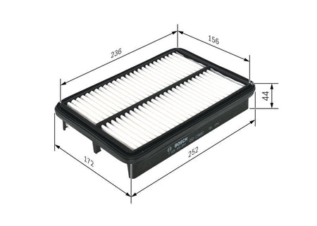 Bosch F026400044 Air Filter - 1