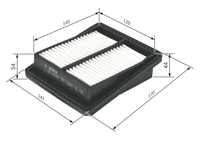 Bosch F026400054 Air Filter - 1