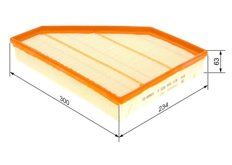 Bosch F026400119 Air Filter - 1