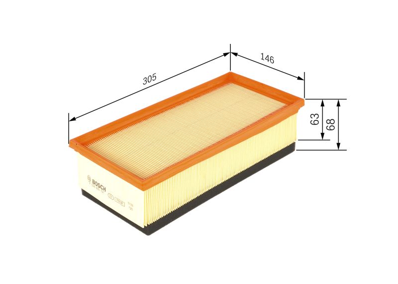 Bosch F026400121 Air Filter - 1