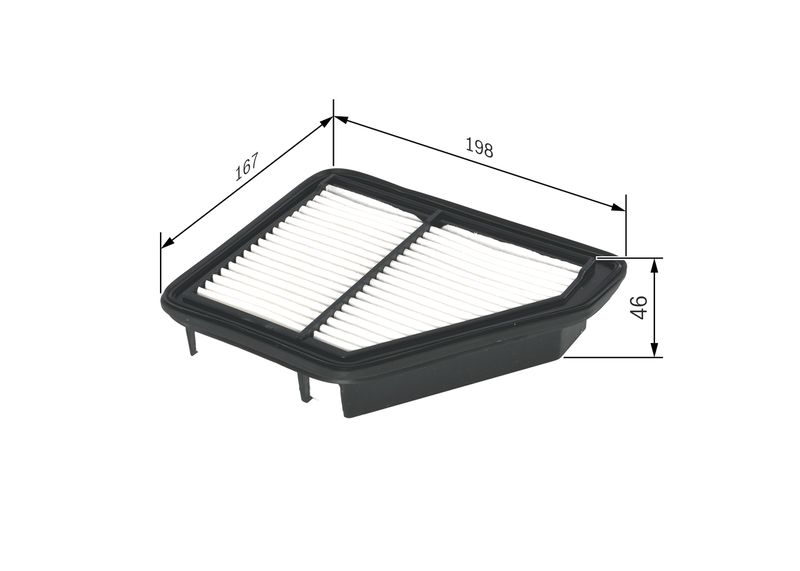 Bosch F026400132 Air Filter - 1