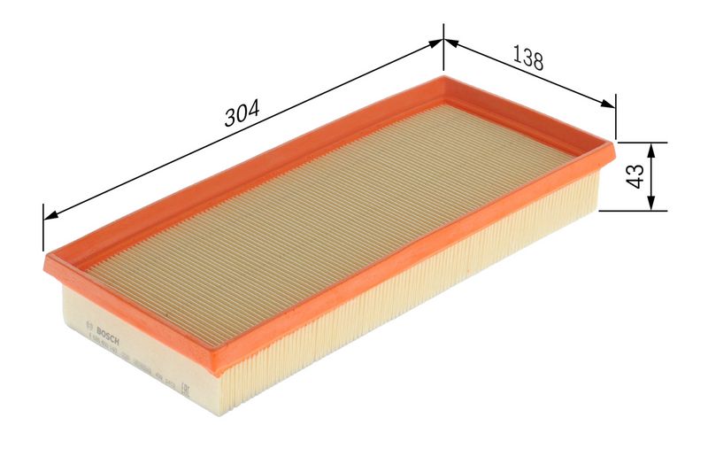 Bosch F026400140 Air Filter - 1