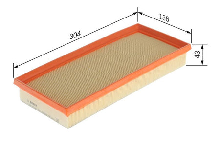 Bosch F026400140 Air Filter - 1