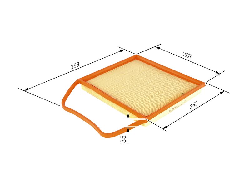 Bosch F026400148 Air Filter - 1