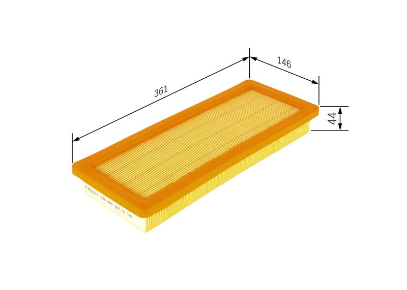 Bosch F026400151 Air Filter - 1