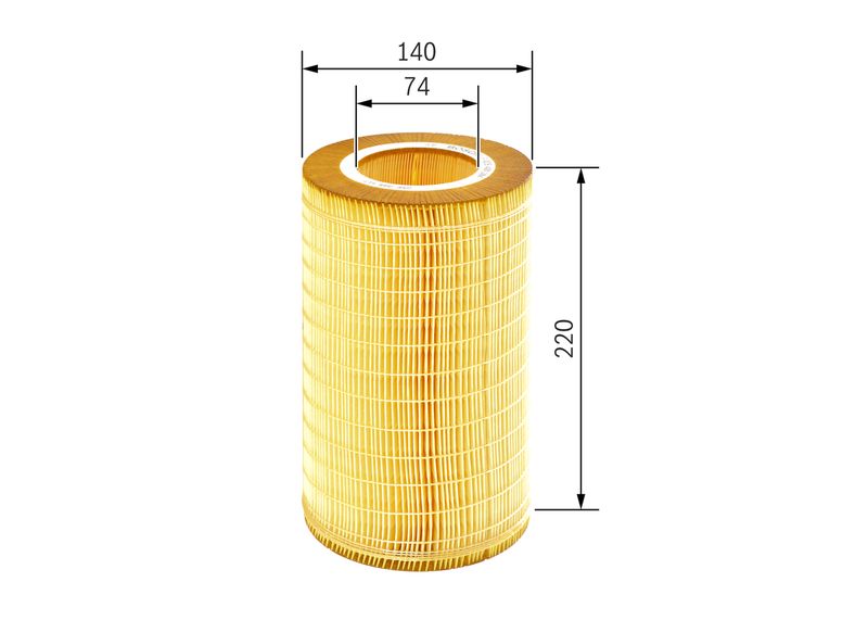Bosch F026400204 Air Filter - 1