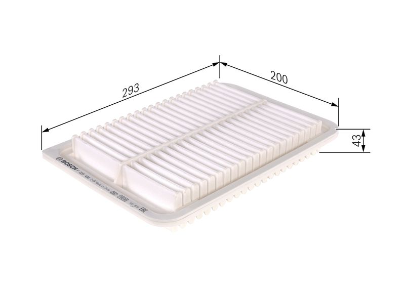 Bosch F026400218 Air Filter - 1