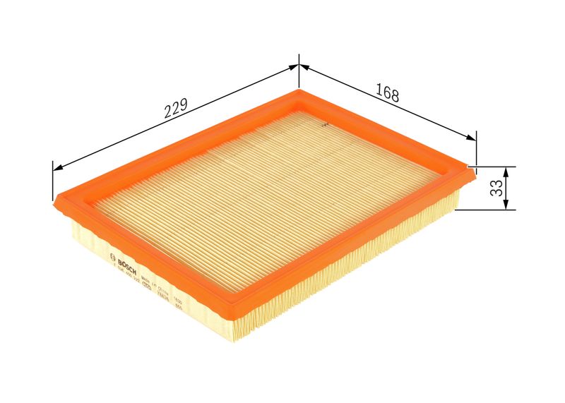 Bosch F026400222 Air Filter - 1