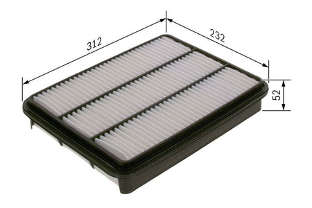 Bosch F026400225 Air Filter - 1
