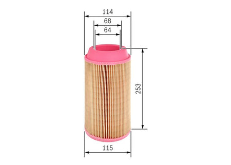 Bosch F026400238 Air Filter - 1