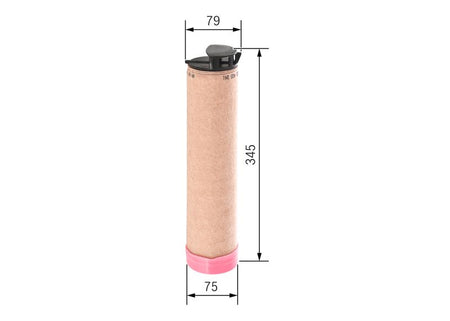 Bosch F026400241 Secondary Air Filter - 1