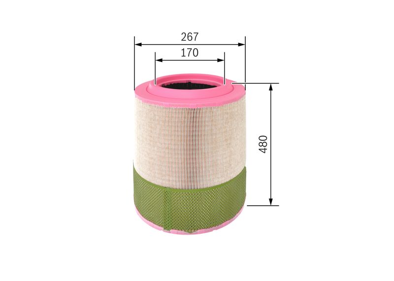 Bosch F026400249 Air Filter - 1