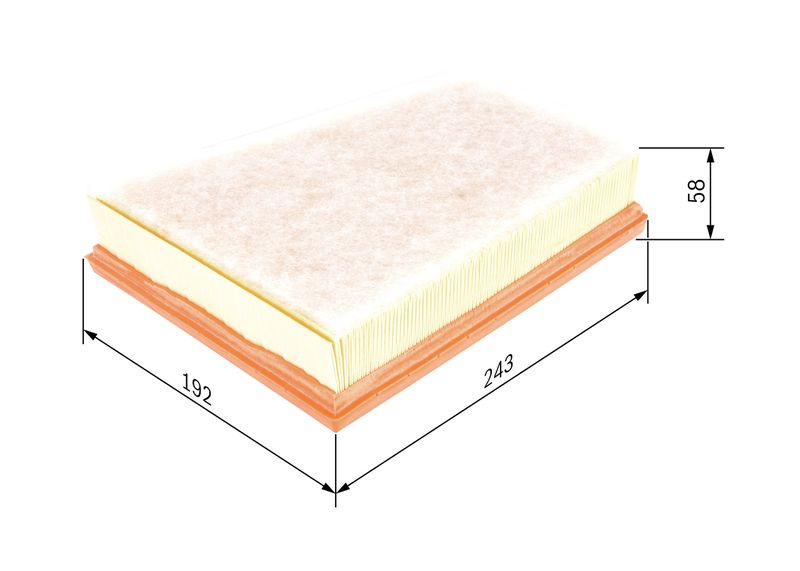 Bosch F026400250 Air Filter - 1