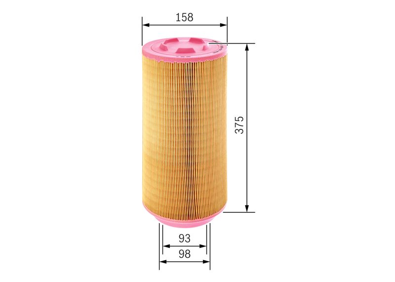Bosch F026400252 Air Filter - 1