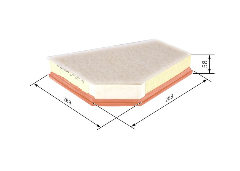 Bosch F026400255 Air Filter - 1