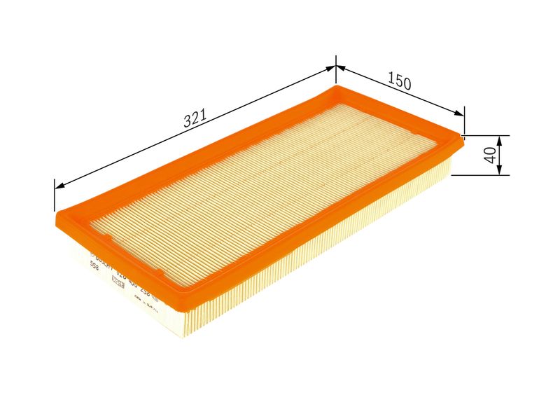 Bosch F026400258 Air Filter - 1