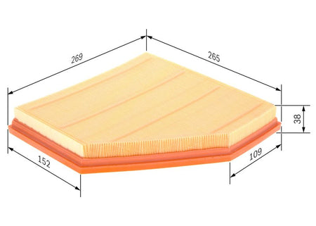 Bosch F026400270 Air Filter - 1