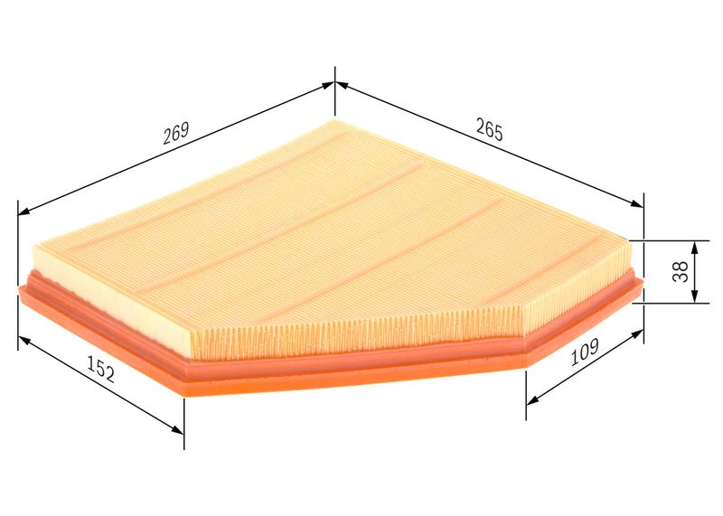Bosch F026400270 Air Filter - 1