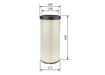 Bosch F026400277 Secondary Air Filter - 1
