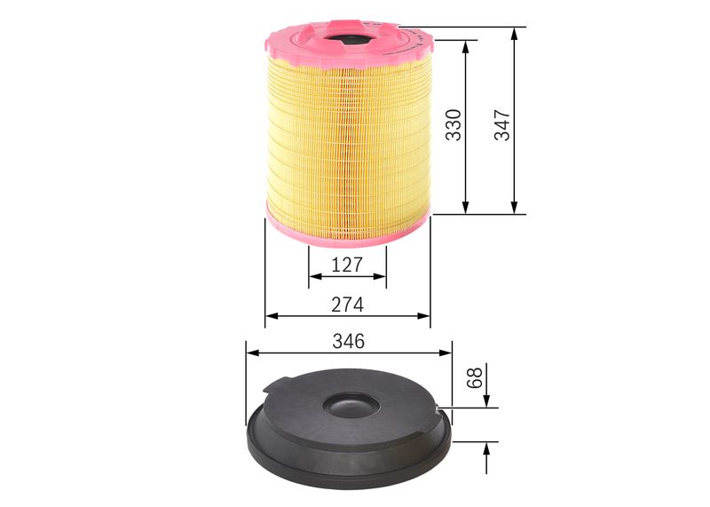 Bosch F026400288 Air Filter - 1