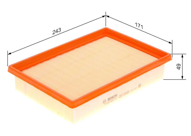 Bosch F026400311 Air Filter - 5