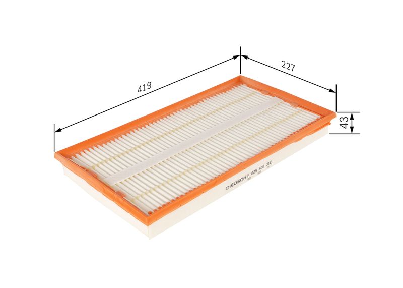 Bosch F026400312 Air Filter - 1