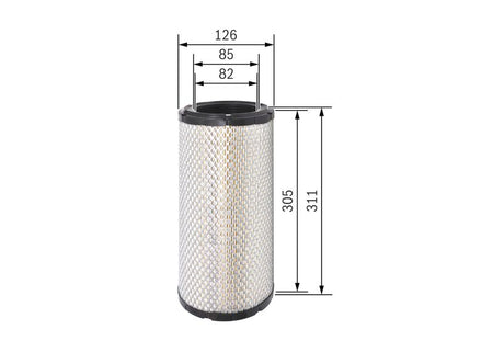 Bosch F026400318 Air Filter - 1