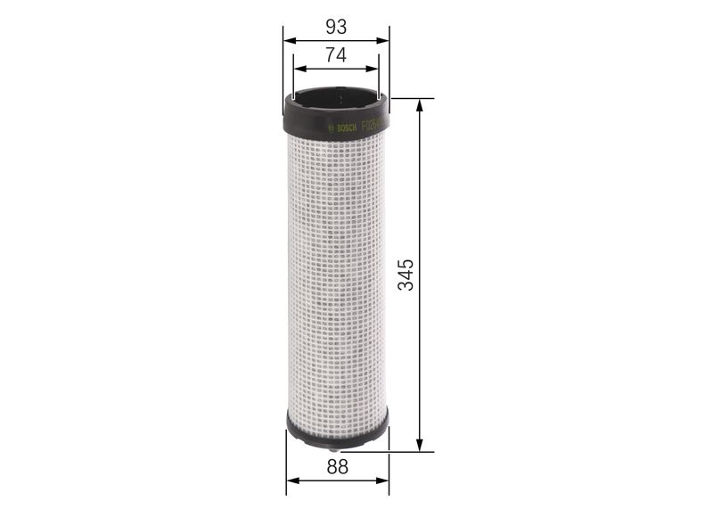 Bosch F026400333 Secondary Air Filter - 1